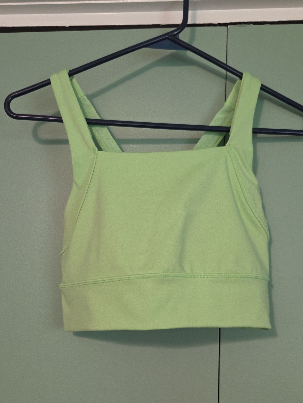 Free People Movement Green Sports Bra Size Medium